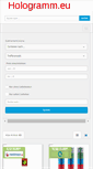 Mobile Screenshot of hologramm.eu